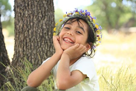 little girlsの写真素材