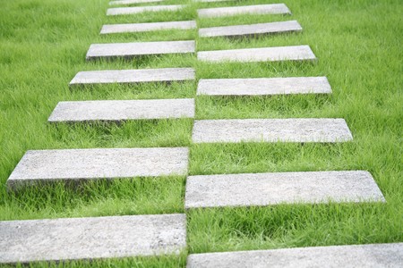 walking stepsの写真素材