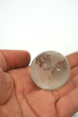 handful in the worldの写真素材
