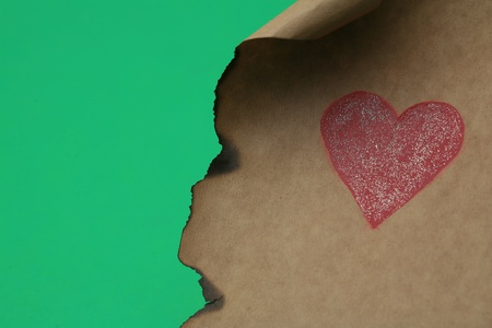 emotional heart design crafted Valentine's Dayの写真素材