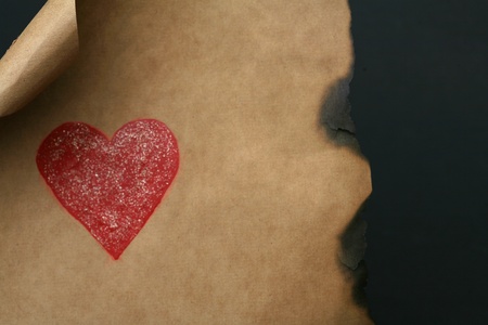 emotional heart design crafted Valentine's Dayの写真素材