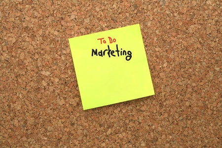 An empty cork bulletin or message boardの写真素材