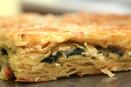 close-up image of a delicious pie pictureの写真素材