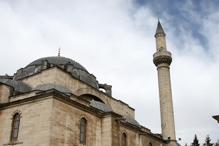 Selimiye mosque in Konya Turkey の写真素材