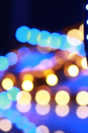 Led technology creates color imagesの写真素材
