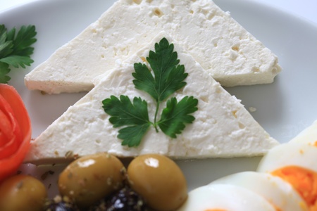 Healthy and balanced diet for a nice dayの写真素材