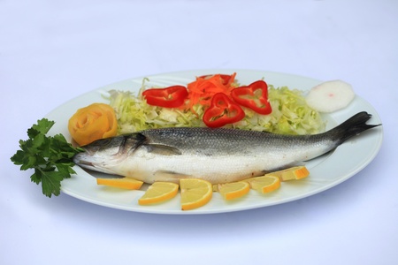 good for your health in a fish feastの写真素材