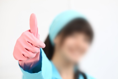 cleaning lady whoの写真素材