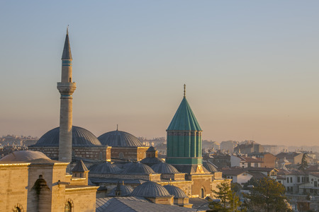 Images from the Mevlana Museum in Konyaのeditorial素材