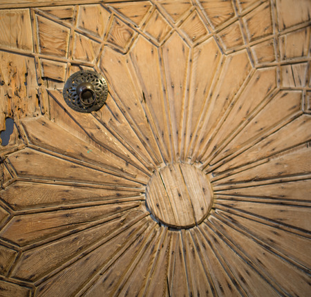 door decoration in Karatay madrasaの写真素材