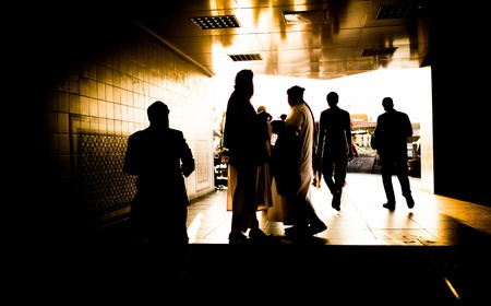 Human landscapes in underpass
