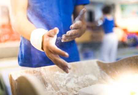 Magnesium of gymnasticの写真素材