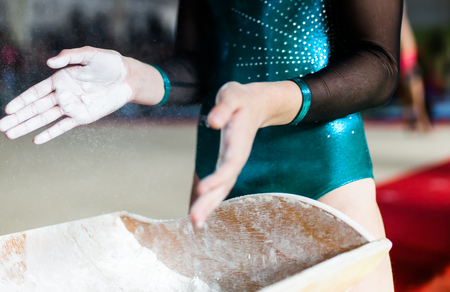 Magnesium of gymnasticの写真素材