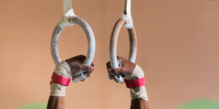 Magnesium of gymnasticの写真素材