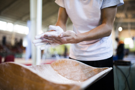 Magnesium of gymnasticの写真素材