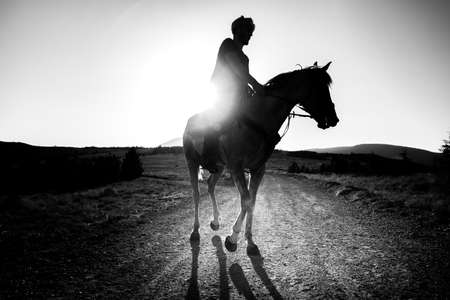 Costume of the Turks and horse ridingの写真素材