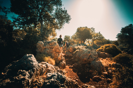 Holiday city of Kekova and trekkingの写真素材