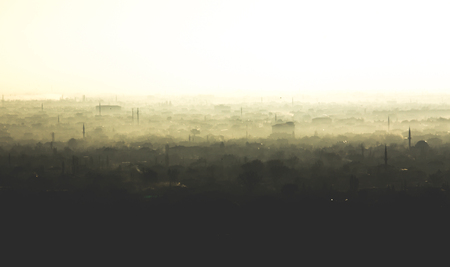 Konya city during winterの写真素材