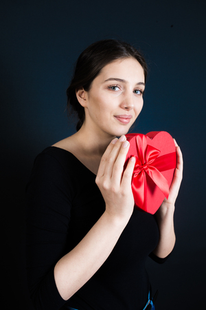 portraits on black backgroundの写真素材