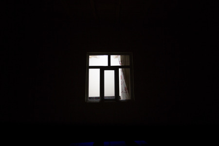 Window silhoutteの写真素材