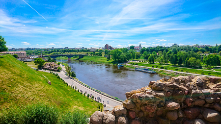 Vitebsk city of Belarusの写真素材