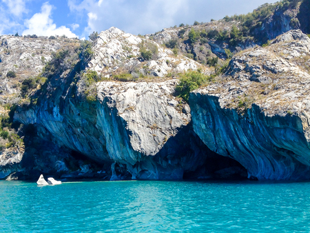 Puerto Marmol, Carrera Lakeの写真素材