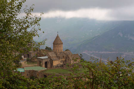 Historical Tatev Monastery and Church in Armeniaの写真素材