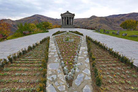 Hellenistic temple of Garni in Armeniaのeditorial素材