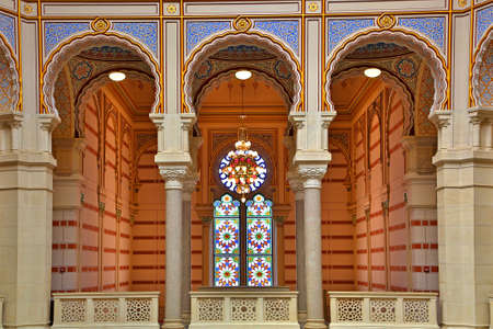 National and University library, which was former town hall, in Sarajevo, Bosnia and Herzegovina