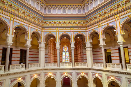 National and University library, which was former town hall, in Sarajevo, Bosnia and Herzegovina