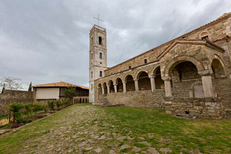 Church of Ardenica dedicated to Saint Mary, in Albaniaの写真素材