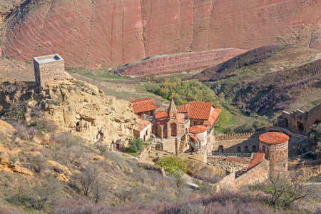 David Gareja Monastery and religious complex in Georgia, Caucasus.