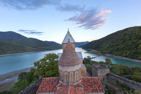 Ananuri Church and Monastery in Georgia.のeditorial素材