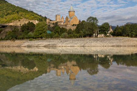Ananuri Church and Monastery in Georgia.のeditorial素材