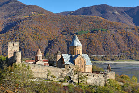 Ananuri Church and Monastery in Georgia.