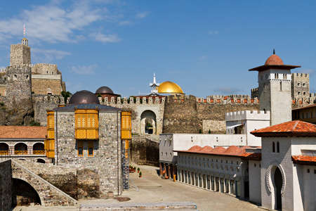 Rabati fortress built in the 13th century, in Akhaltsikhe, Georgia, Caucasusのeditorial素材