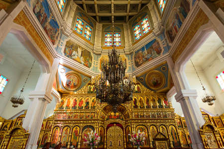 Zenkov Cathedral in Almaty, Kazakhstan