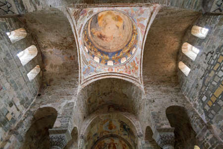 Ancient byzantine church of Hagia Sophia, in Trabzon, Turkey. It is used now as a mosque and known as Aya Sofya Mosque.のeditorial素材