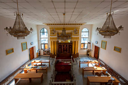 Bet Menachem Synagogue in Tashkent known as First Ashkenazi Synagogue of Tashkent, Uzbekistan