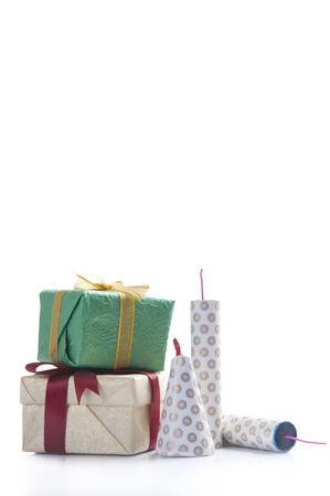 Close-up of firecrackersの写真素材