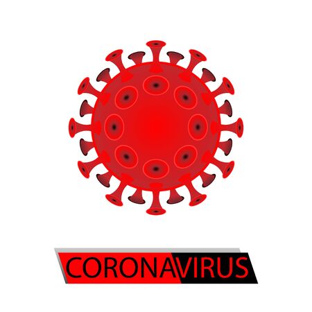 mascot, illustration of corona virus, vectorのイラスト素材