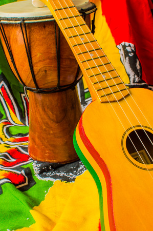 reggae backgroundの写真素材