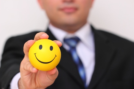 happy businessmanの写真素材