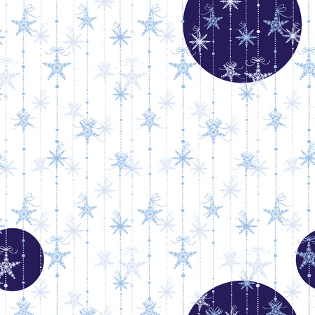 Abstract Christmas seamless pattern wallpaperのイラスト素材