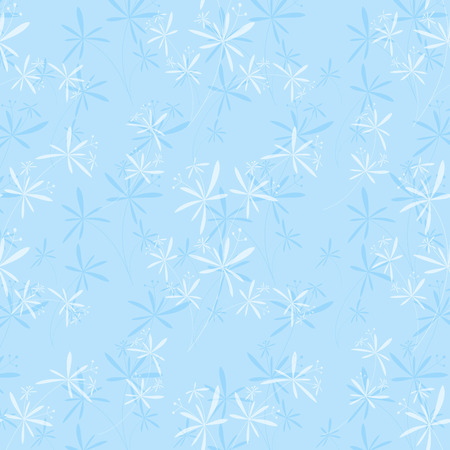 Springtime Flower Seamless Pattern Background Wallpaperのイラスト素材