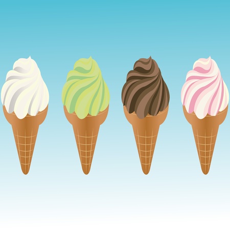 Soft creamのイラスト素材