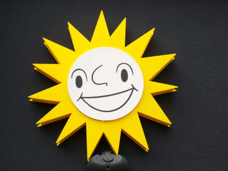 The sun - a happiness symbolの写真素材