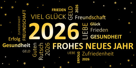 happy new year 2026 and wishesの写真素材