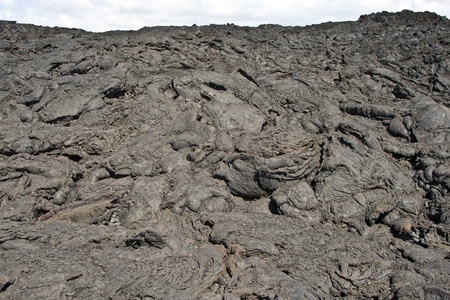 cold volcanic flow in detailの写真素材