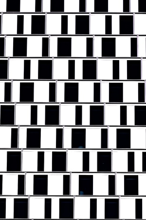 windows of office buildings, cool business backgroundの写真素材